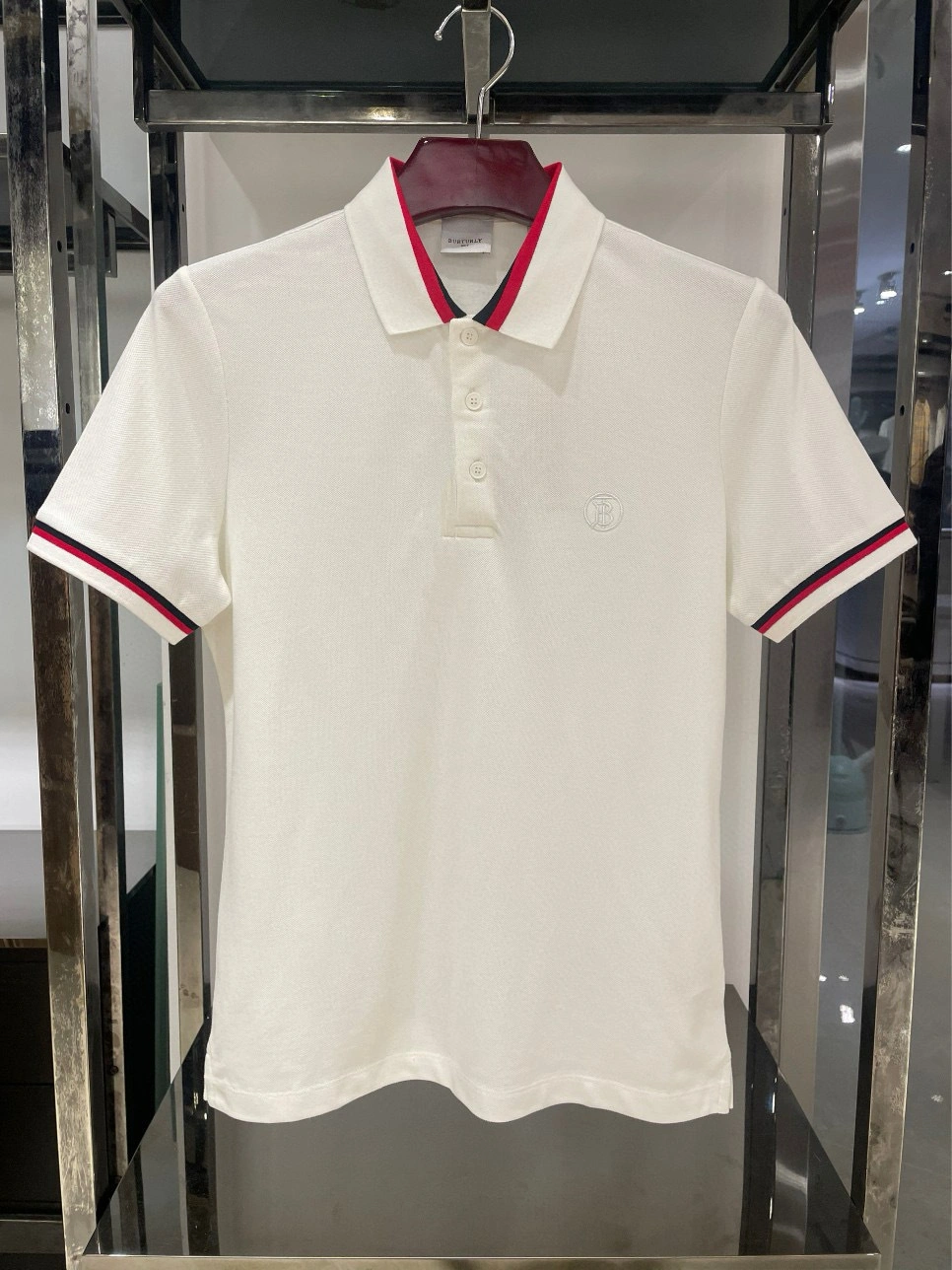 wg.luxury- 2ur25rry embroidery cotton POLO 2Colour item:E-F409C0928-2